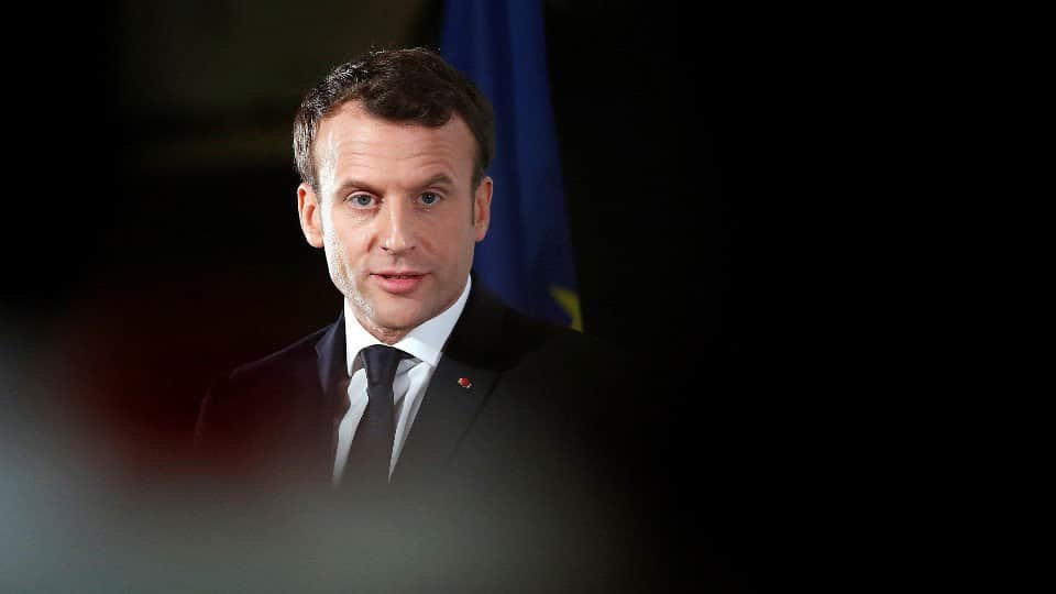 El presidente galo, Emmanuel Macron. SEBASTIEN NOGIER (EFE)