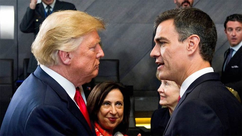 Donald Trump y Pedro Sánchez